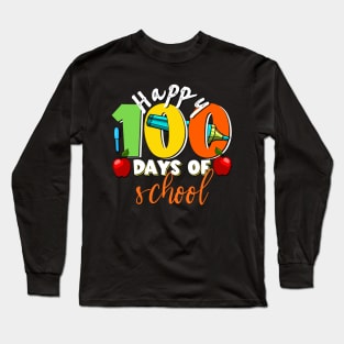 Happy 100th Day of School Long Sleeve T-Shirt